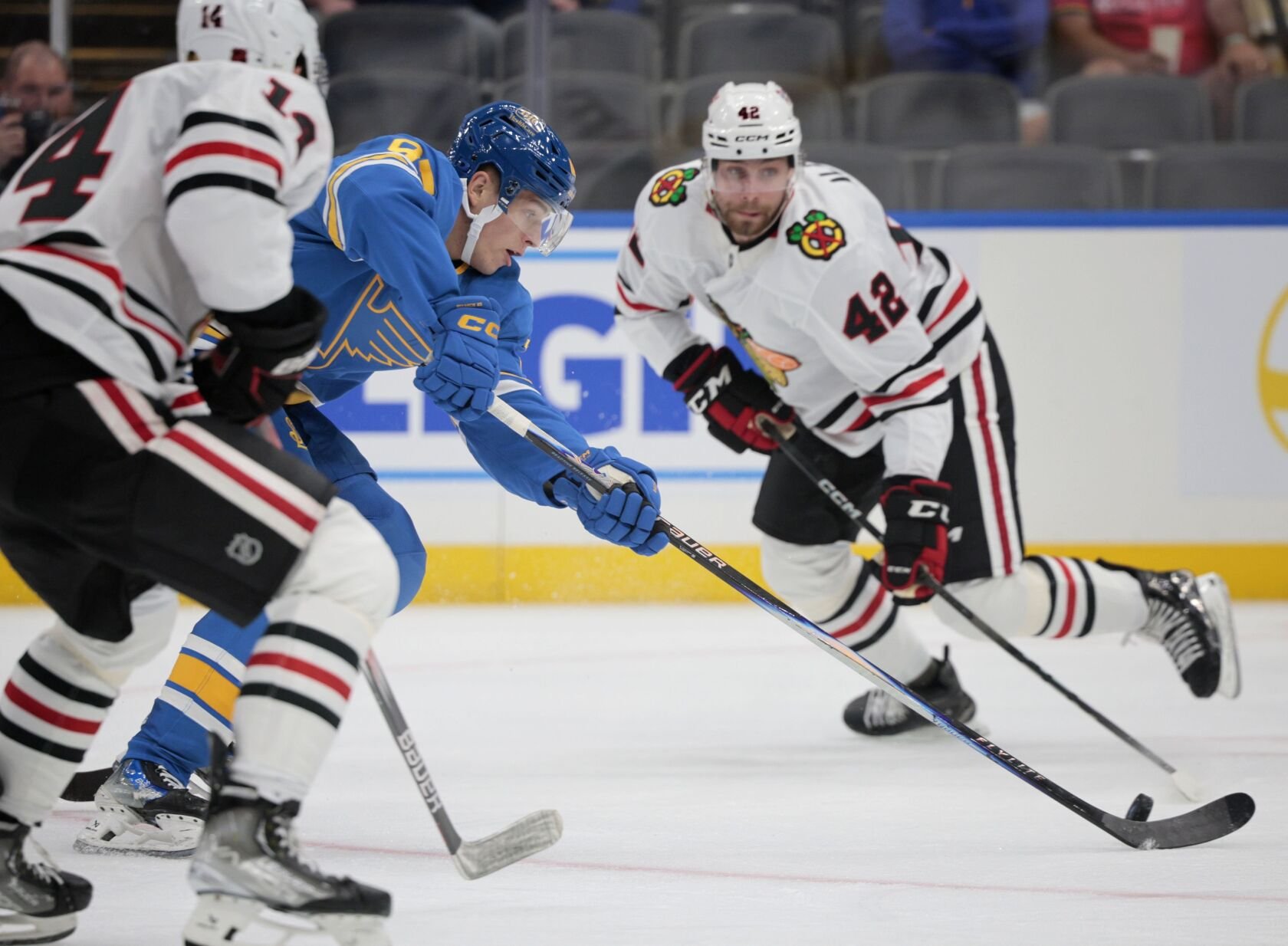 Blues host the Blackhawks in first preseason game